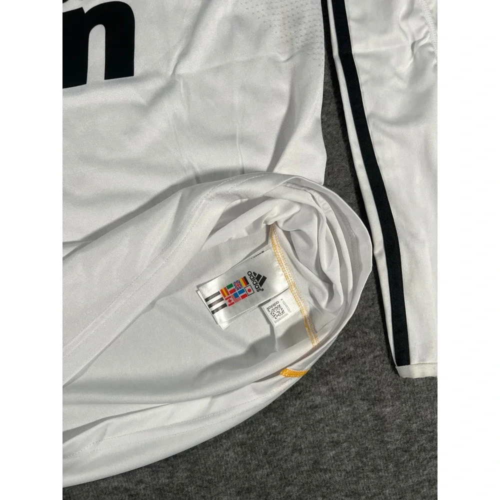 Adidas 2009-2010 Real Madrid Cristiano Ronaldo #9 Home Jersey Long Sleeve Medium